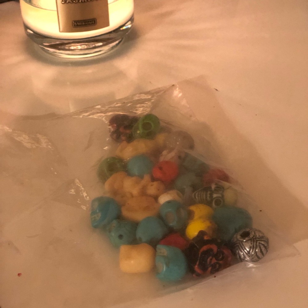 Assorted bag of beaded charms! 📿